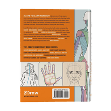 Load image into Gallery viewer, 21 Days to Learn Anatomy hardcover, back cover