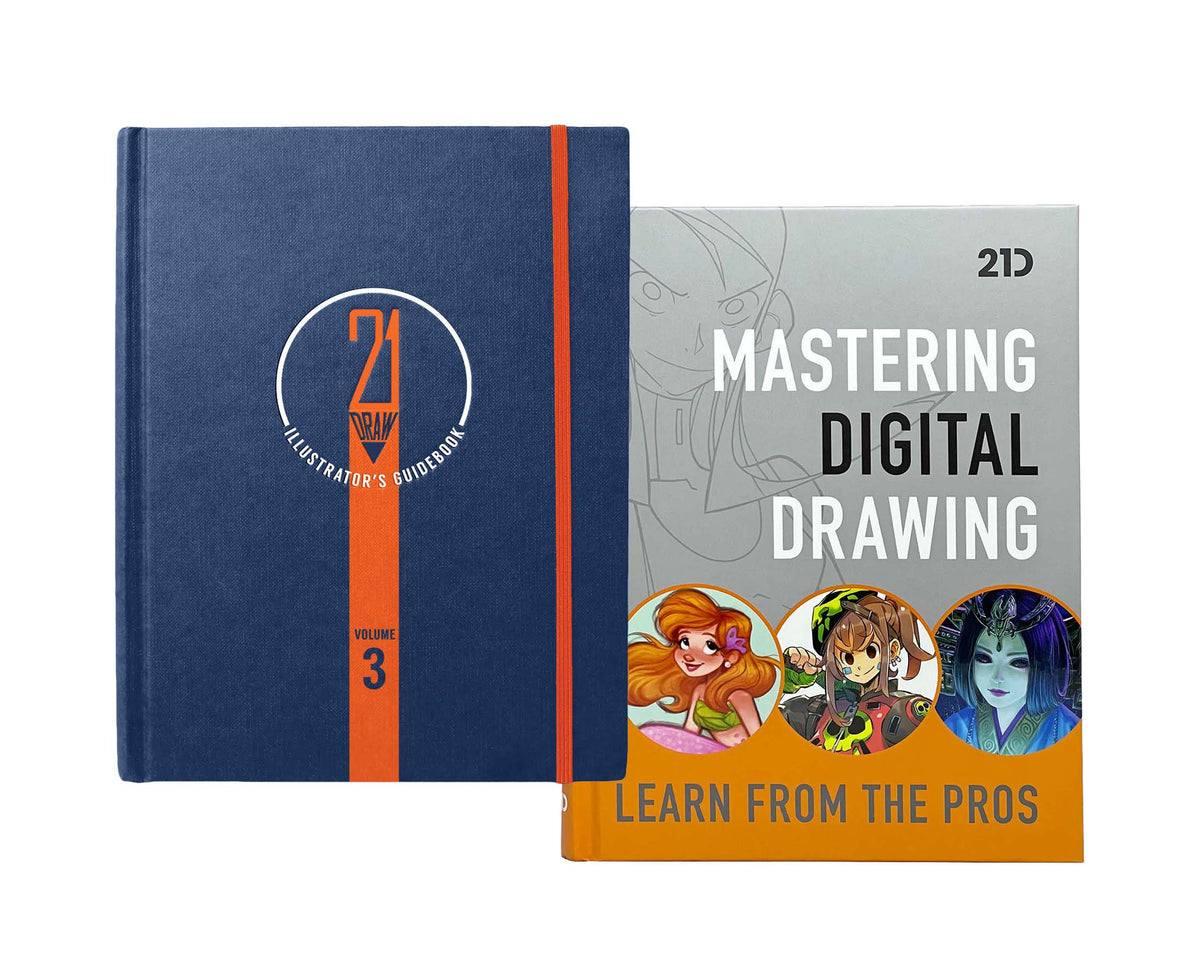 Mastering Digital Drawing & Illustrator's Guidebook 3 (HARDCOVER + EBO ...