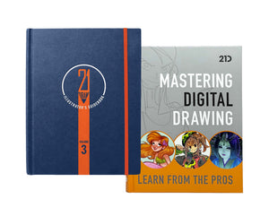 Mastering Digital Drawing & Illustrator's Guidebook 3 (HARDCOVER + EBOOKS)